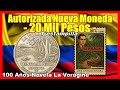 Nueva Moneda Conmemorativa $20.000 'La Vorágine': Lo que sabemos!