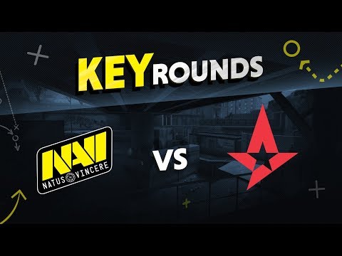 Key rounds: NAVI vs Astralis on Overpass @ BLAST Lisbon 2018