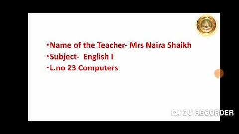 Std -IV Subject -English I L.no 23 Computers