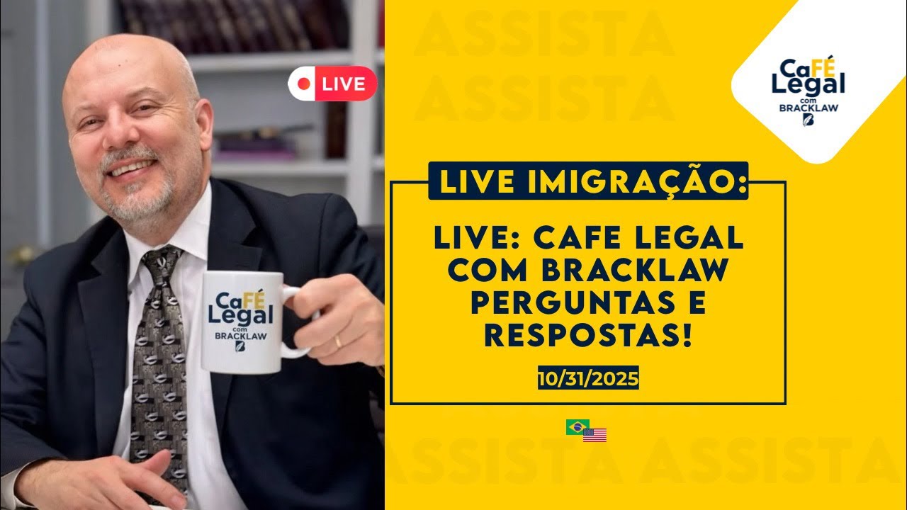 LIVE: CaFÉ Legal Com BrackLaw - Perguntas e Respostas!