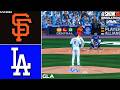 Dodgers vs. Giants Simulation | 5/12/26 | MLB The Show 26 PS5 Gameplay