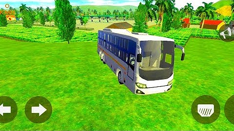 Indian slippers bus simulator 3d gameplay | new update 2025 | City bus drive game |