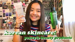 may korean skincare products ft. yesstyle!
