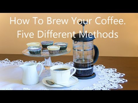 Coffee Makers 5 Different Methods