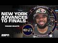 'Something I've always dreamed of' - Karl-Anthony Towns on Knicks advancing to Finals | SC with SVP