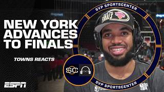 'Something I've always dreamed of' - Karl-Anthony Towns on Knicks advancing to Finals | SC with SVP