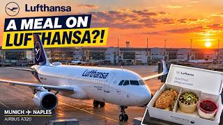 Lufthansa Airbus A320 | How Good Is Lufthansa Economy Class? | Munich to Naples | FLIGHT REVIEW.