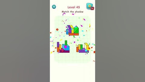 Displace Master / Brain Puzzle / All levels gameplay android / iOS #shorts 45