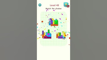 Displace Master / Brain Puzzle / All levels gameplay android / iOS #shorts 45