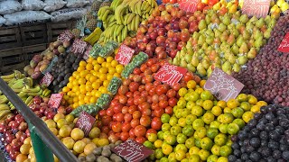 Центральный рынок в Аргентине, цены на овощи и фрукты, опт и розница.