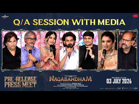 Q&A Session With Media | Nagabandham Pre-Release Press Meet LIVE | Virat Karrna | Nabha Natesh