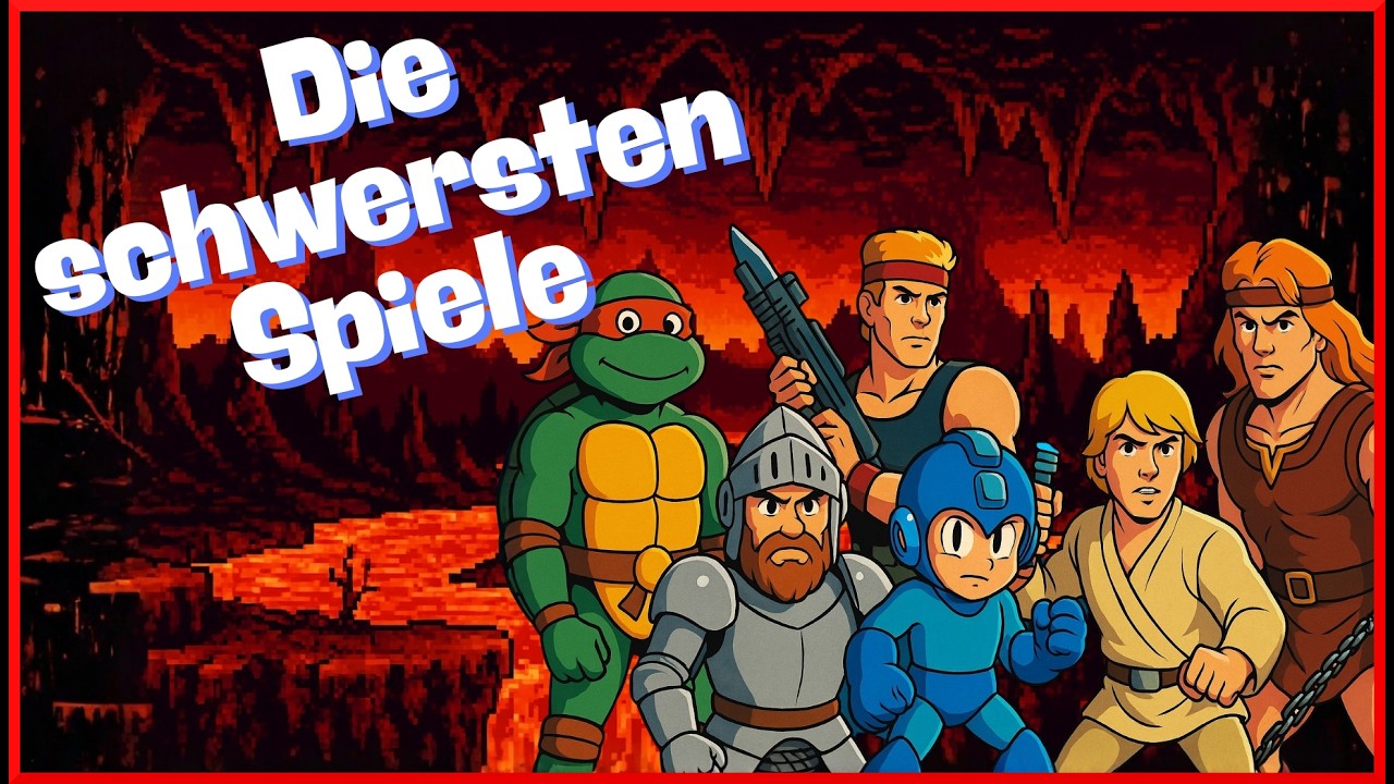 Die 10 härtesten Retro Games aller Zeiten – Wer DAS geschafft hat, ist eine Legende!