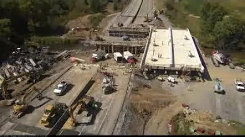Watch time-lapse video: PA Turnpike completes 52-hour bridge project