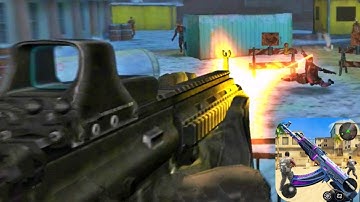 Zombie Comando Shooting Offline FPS Military Games Part 2 - STAGE 2 Android Gameplay Walkthrough