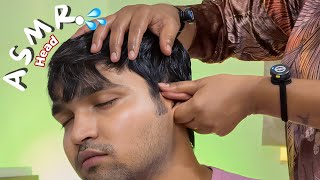 Head Massage ASMR With Mona | Soft Night Light | Pure Relaxation ✨💦 screenshot 5