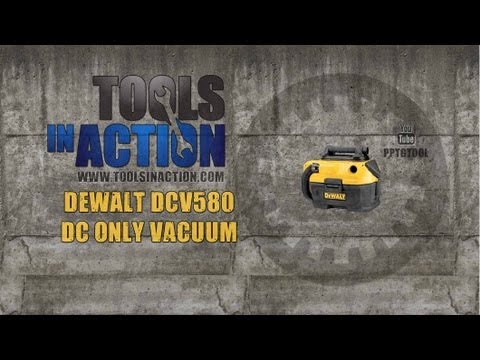 DeWALT DCV580 20V Vacuum - Cordless only