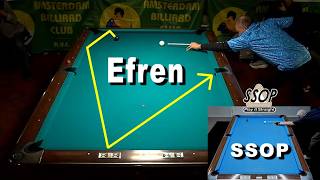 Can I Make the Shot?  Figuring out Efren Reyes' 3-Railer in the Side #pool #threerailbankshot
