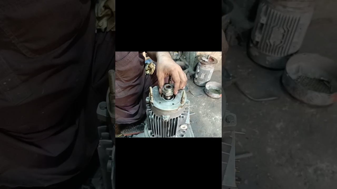 Damaged Motor Shaft Repair 