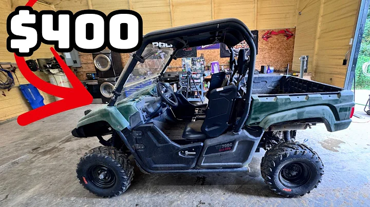 Bought a CHEAP UTV – Fixed It Just to Break It Again