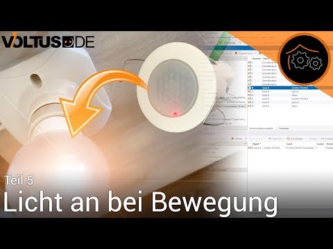 KNX - Erste Gruppenadresse - Licht an bei Bewegung (#5) | haus-automatisierung.com [4K]