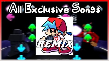 Basically FNF Remix: All Exclusive Songs (Vs Redstrike and Vs Maxim)