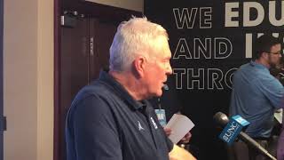 Mack Brown post-game Miami