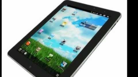 9.7 inch Touch Screen TFT LCD Google Android 2.2 VIA WM8650 800MHz Tablet PC with WIFI Camera