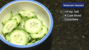 How to Make Sour Cream & Vinegar Cucumbers