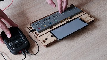 Teenage Engineering OP-Z / Korg Mini Kaoss Pad 2S