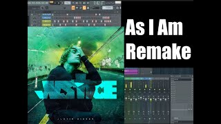 Justin Beiber Feat. Khalid -- As I Am Instrumental Remake Fl Studio Tutorial Free Flp
