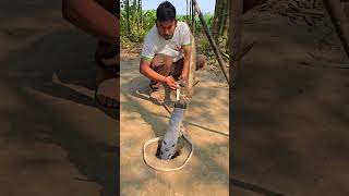 New method of catching snakes #reel #viral