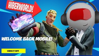 The NEW Fortnite Creative MOBILE?! HIBERWORLD?!