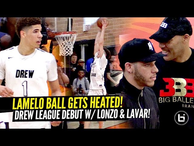 lamelo ball drew league jersey