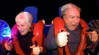 Old Couples Funny Slingshot Ride Compilation