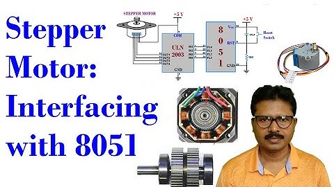 [8051]Stepper Motor:  Interfacing with 8051 Microcontroller