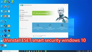 How to uninstall ESET smart security windows 10 screenshot 3