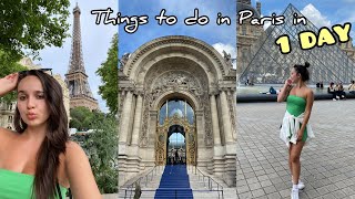 Spend 24 hours in Paris with me | EIFFEL TOWER 2022