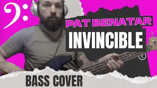 Bass Cover: Invincible - Pat Benatar (Fingerstyle P-Bass w/ Tablature)