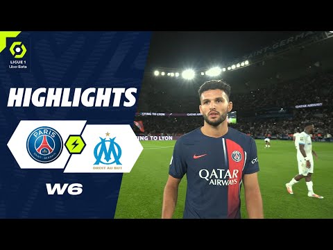 PARIS SAINT-GERMAIN - OLYMPIQUE DE MARSEILLE (4 - 0) - Highlights - (PSG - OM) / 2023/2024