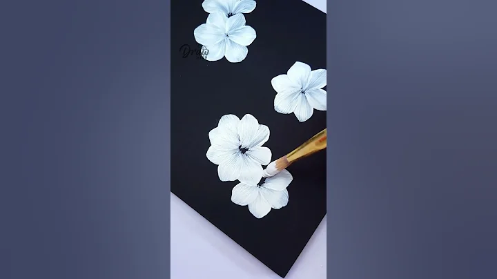 HOW TO PAINTING  FLOWERS /Easy  Flowers painting for Beginners #27 thumbnail