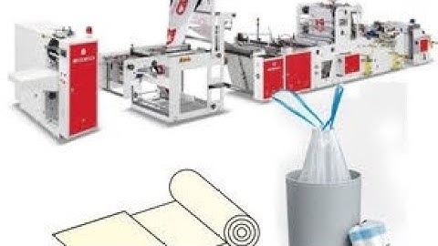 Automatic bag making machine with drawstring design, drawstring bag making machine supplier