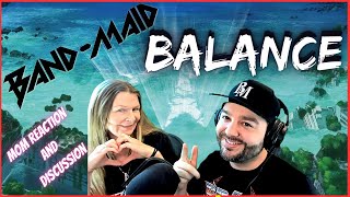 BAND-MAID Balance | Mom reaction - final | #BOSS Coffee and JRock #Shreddawg