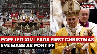 Pope Leo Performs His First Christmas Mass As Thousands Gather At St Peter's Basilica | Watch