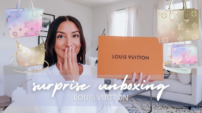 2022 Louis Vuitton Sunrise Pastel Onthego PM & Kirigami Unboxing