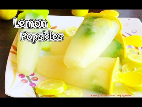 Video: Hoe Om Popsicles En Limonade In Een Resep Te Maak