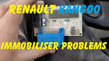 Renault Kangoo immobiliser not working / Renault immo Flashing Reset bypass