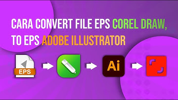 TUTORIAL CONVERT FILE EPS COREL DRAW TO EPS ADOBE ILLUSTRATOR + SUBMIT KE SHUTTERSTOCK