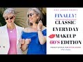 CLASSIC EVERYDAY MAKEUP with Style At A Certain Age  | 60'S EDITION | Nikol Johnson