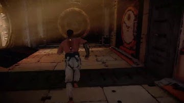 Avengers Walkthrough Use Sommersault and Wall Run AIM Space Station