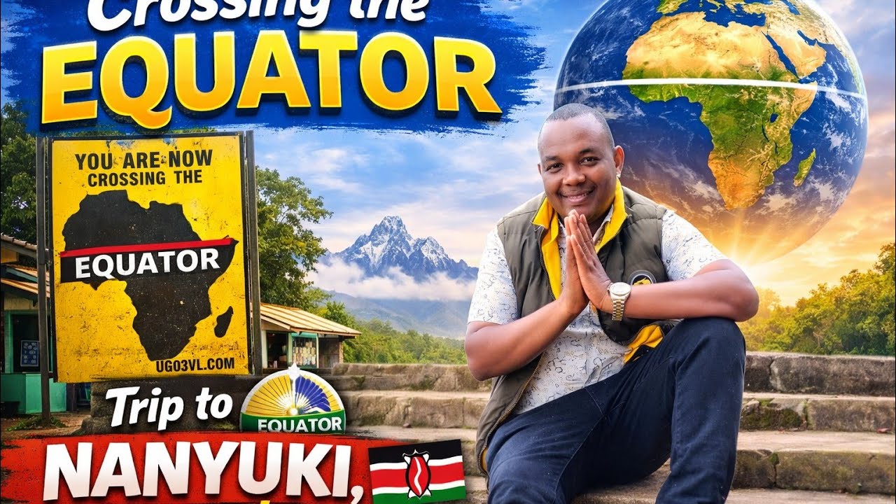 Kenya Road Trip 🇰🇪 | Crossing the Equator Line in Kenya to Nanyuki”